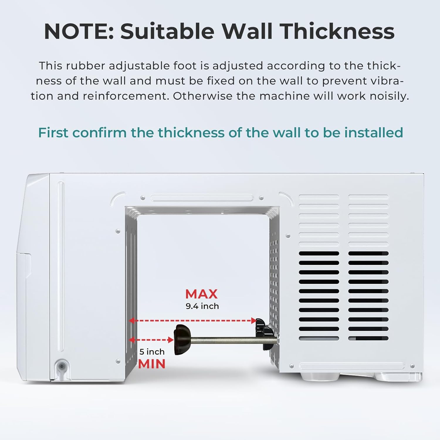 Antarctic Star U-Shaped Air Conditioner Window Unit 10000BTU, Cools up to 450 Sq. Ft, Quiet Window Air Conditioner, Saddle Window AC Units with Full Window View, Energy Saving, 6 Modes, CEER 11
