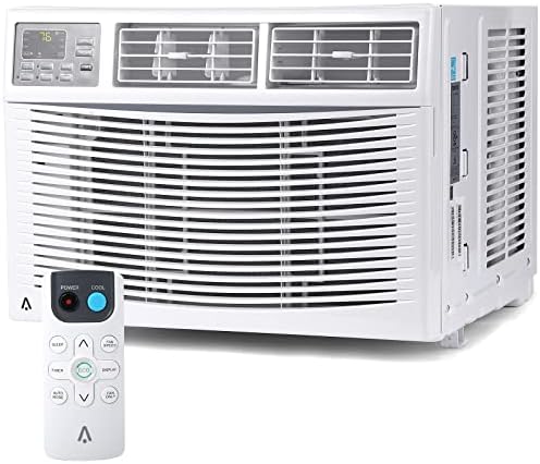 12,000 BTU Smart Window Air Conditioner - Wi-Fi Enabled - Cools 550 Sq.Ft - Ultra Quiet & Energy Efficient - Includes Remote & Easy Install Kit (115v/60Hz)