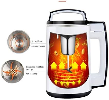Soymilk Machine Household SOYA-Bean Milk Maker Filter-Free Soybean Milk Machine Stainless Steel Juicer Blender