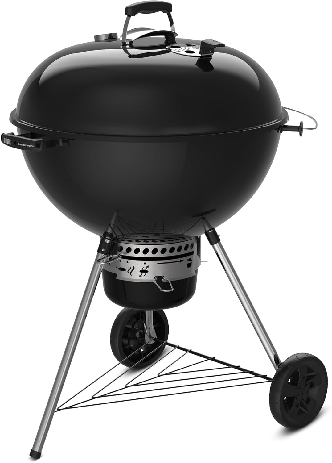 Weber Master-Touch Charcoal Grill and Smoker, 26-Inch, Black