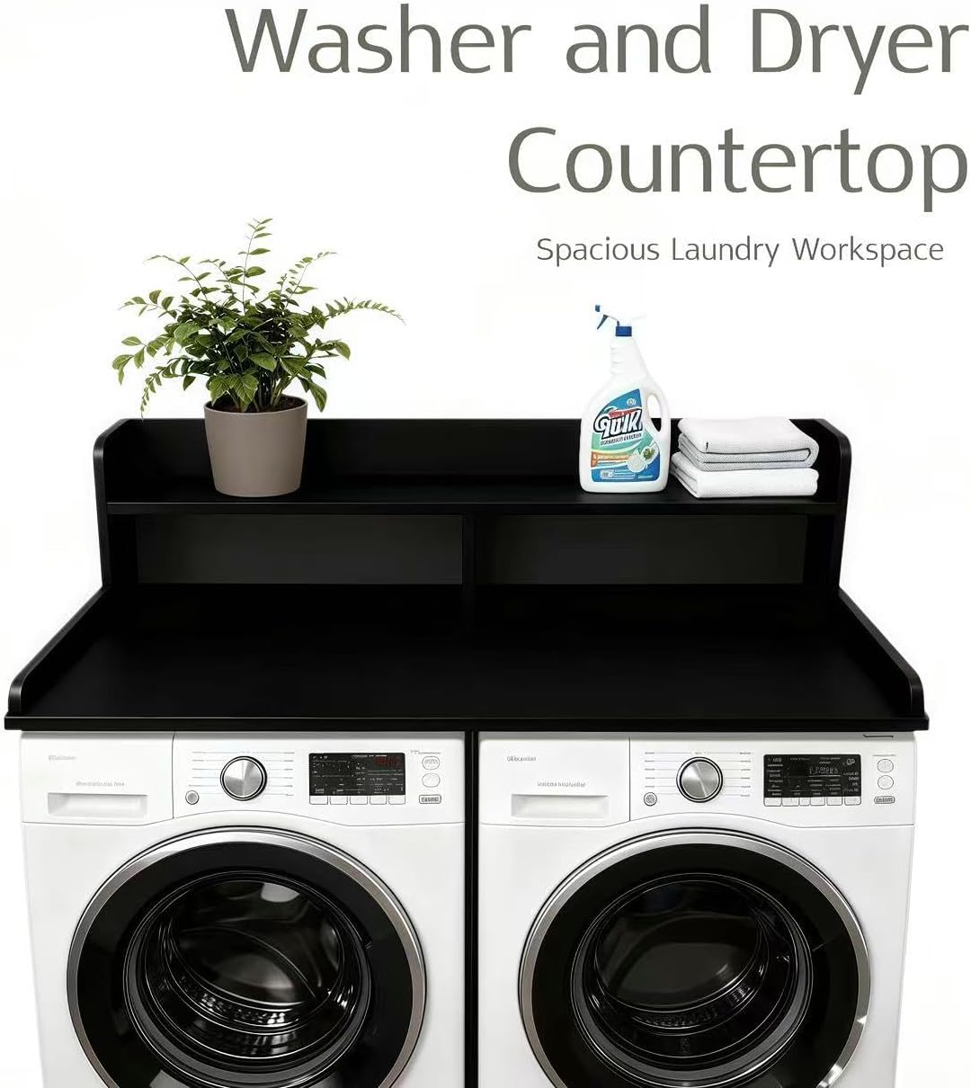 NET MEYA 2-Tier Washer and Dryer Countertop, 54