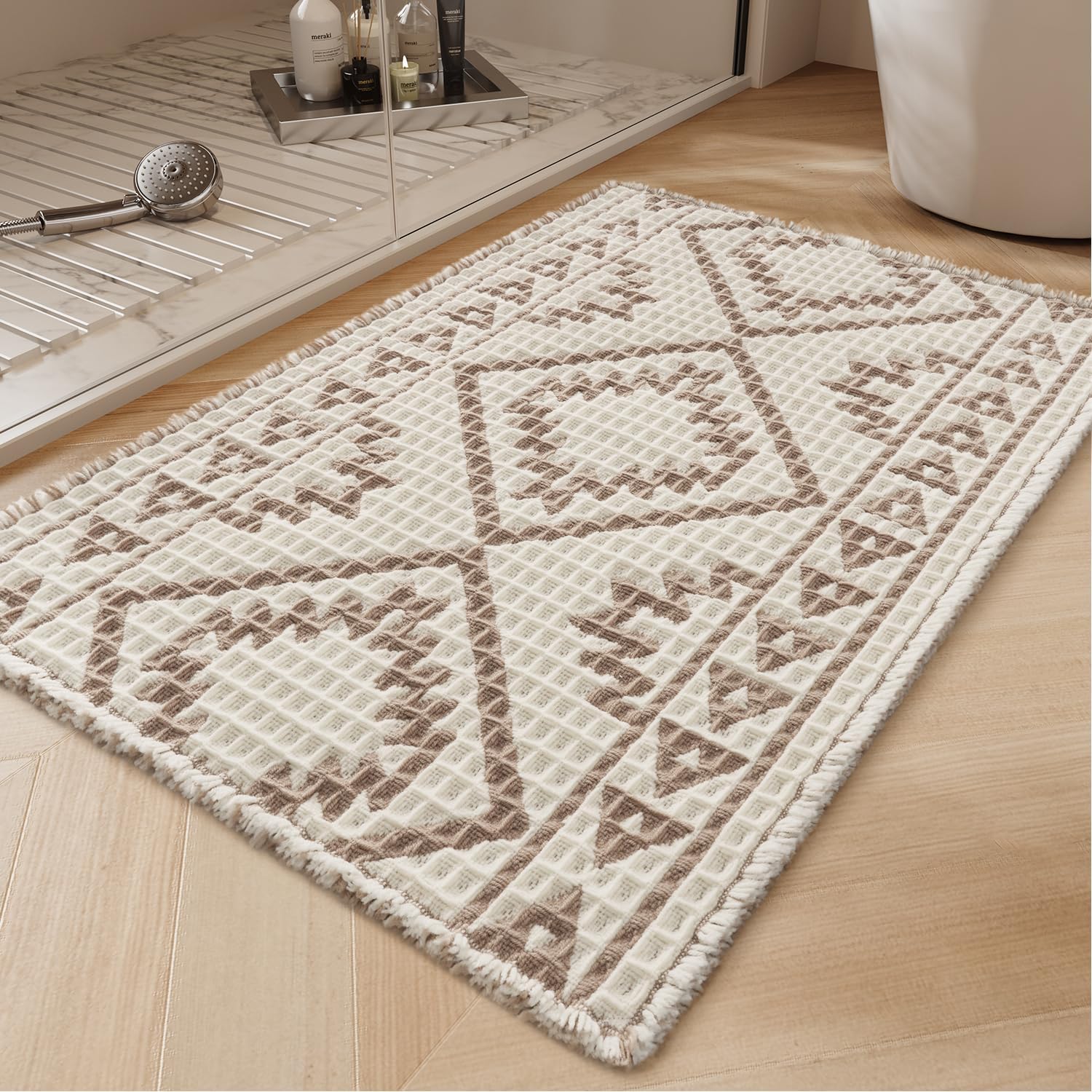 PADOOR-Waffle Bath Mat 24