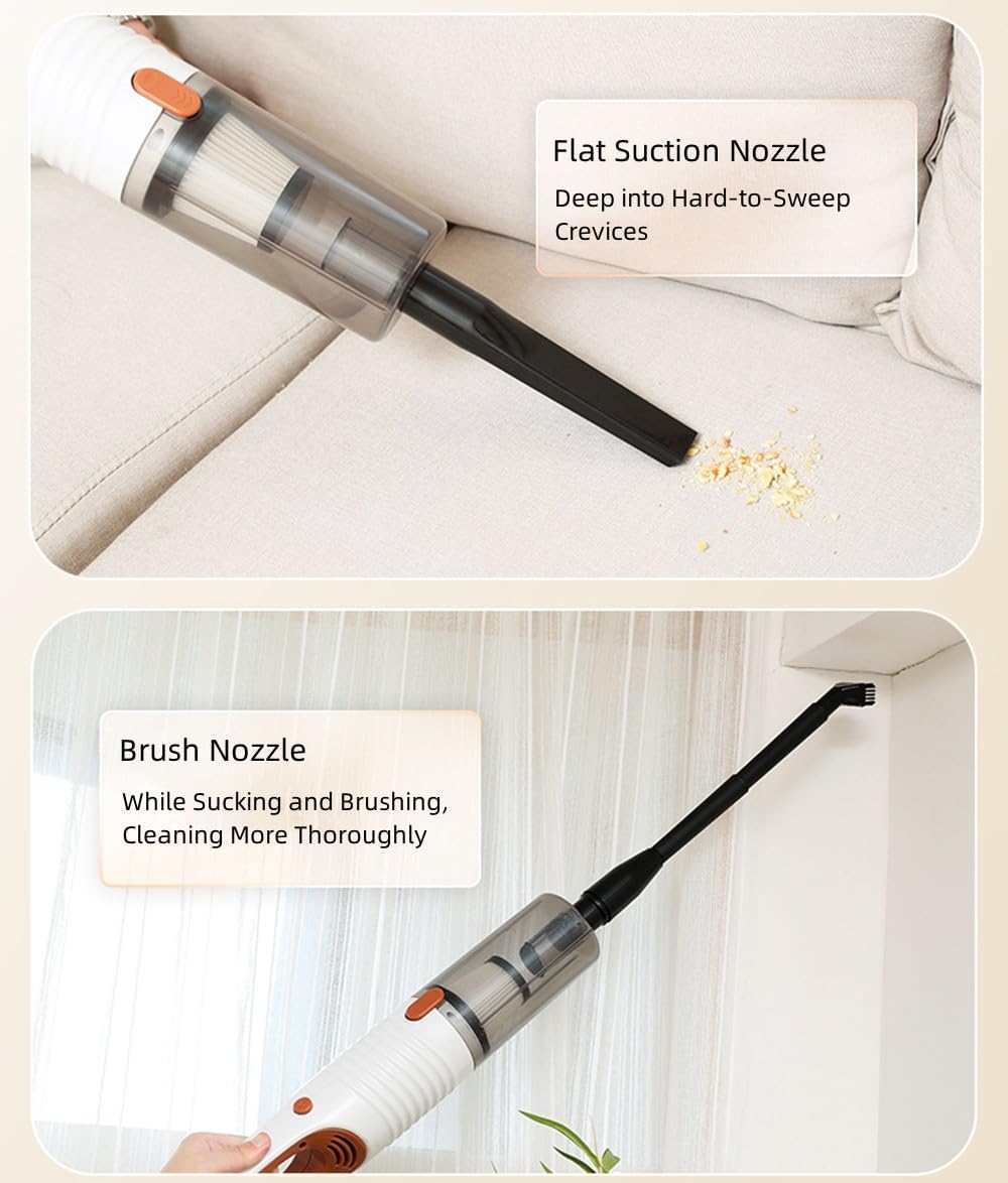 Corded Stick Vacuum Cleaner and Mop in One, Mop Vacuum Combo, 18000pa Suction Lightweight Powerful Upright Vacuum Cleaner and Mopping, Household Wet Dry Vacuum Cleaners for Home Hard Floor Pet Hairs