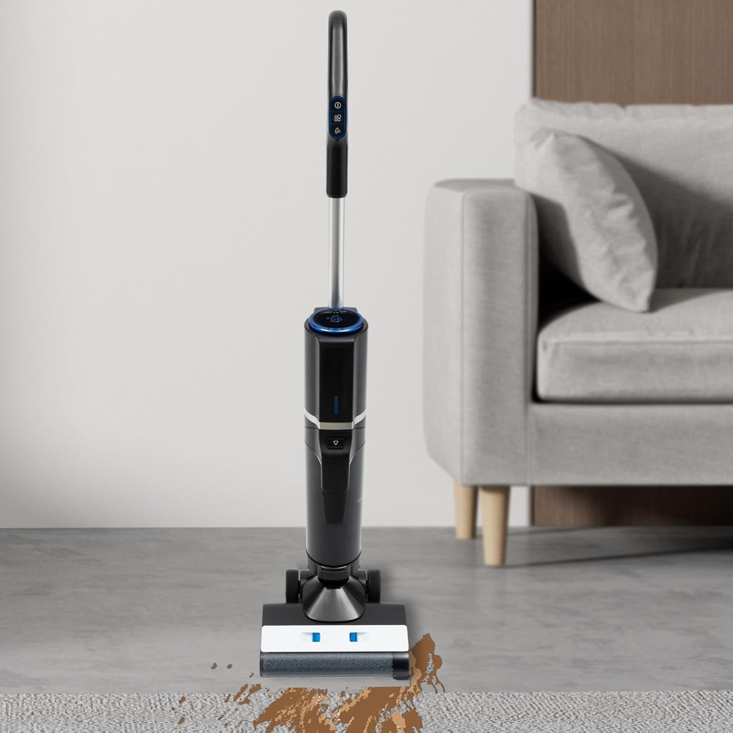 Vacuum Mop Cordless 3-in-1 Wet Dry Vacuum Mop, Multi-Surface and Hardwood Floor Cleaner, Vacuum Mop All in One for Hardwood, Tile, Area Rug & More
