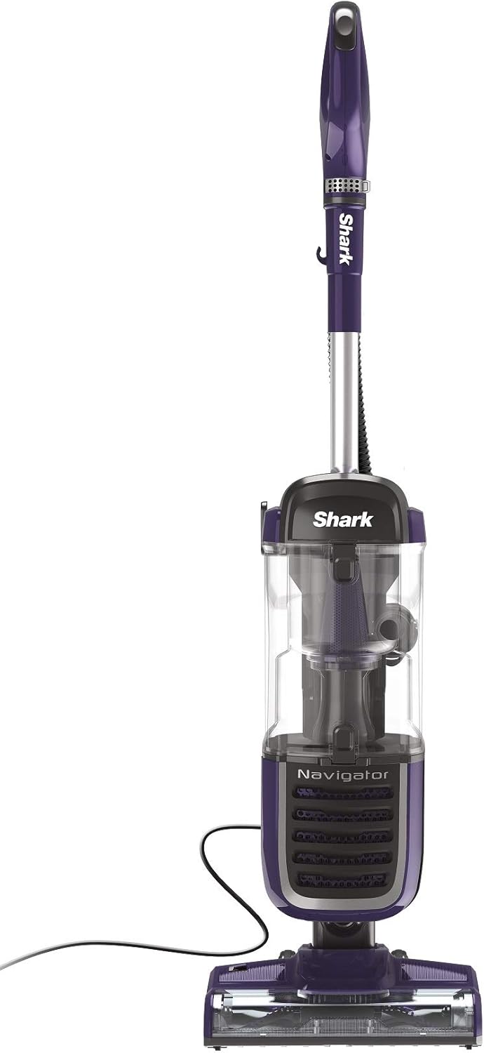 Shark Navigator Swivel Pro Complete Upright Vacuum NV150 Lift-Away Corded Bagless Vacuum for Carpet and Hard Floor , Anti-Allergy (Renewed)