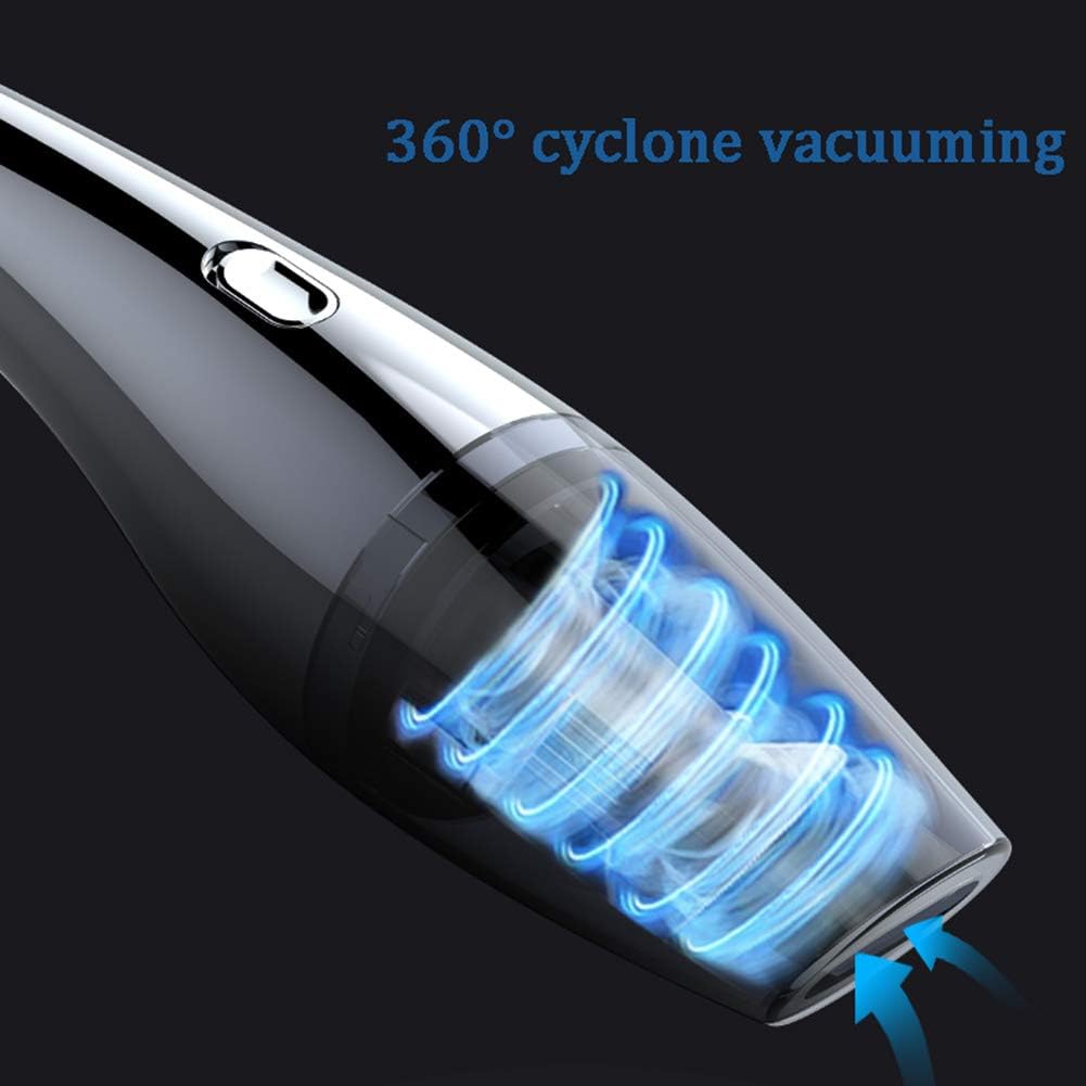 Handheld Vacuum Cleaner Cordless, 6000Pa Powerful Suction Hand Vacuum Cleaner with HEPA Filter, Handheld Car Vacuum Portable Rechargeable for Car, Home and Office,Basic