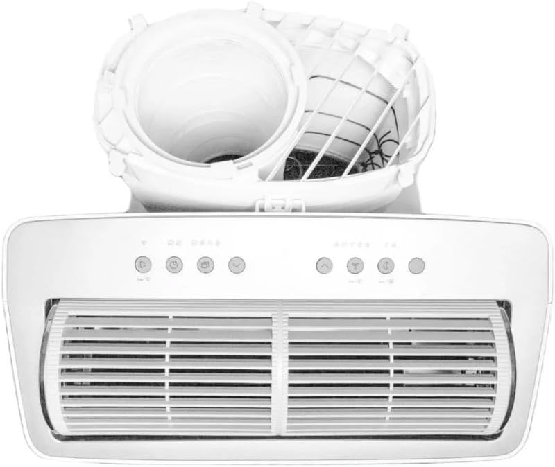 Midea 12,000 BTU DUO Portable Air Conditioner with MShield MAP14AS1TWT-C (Renewed)