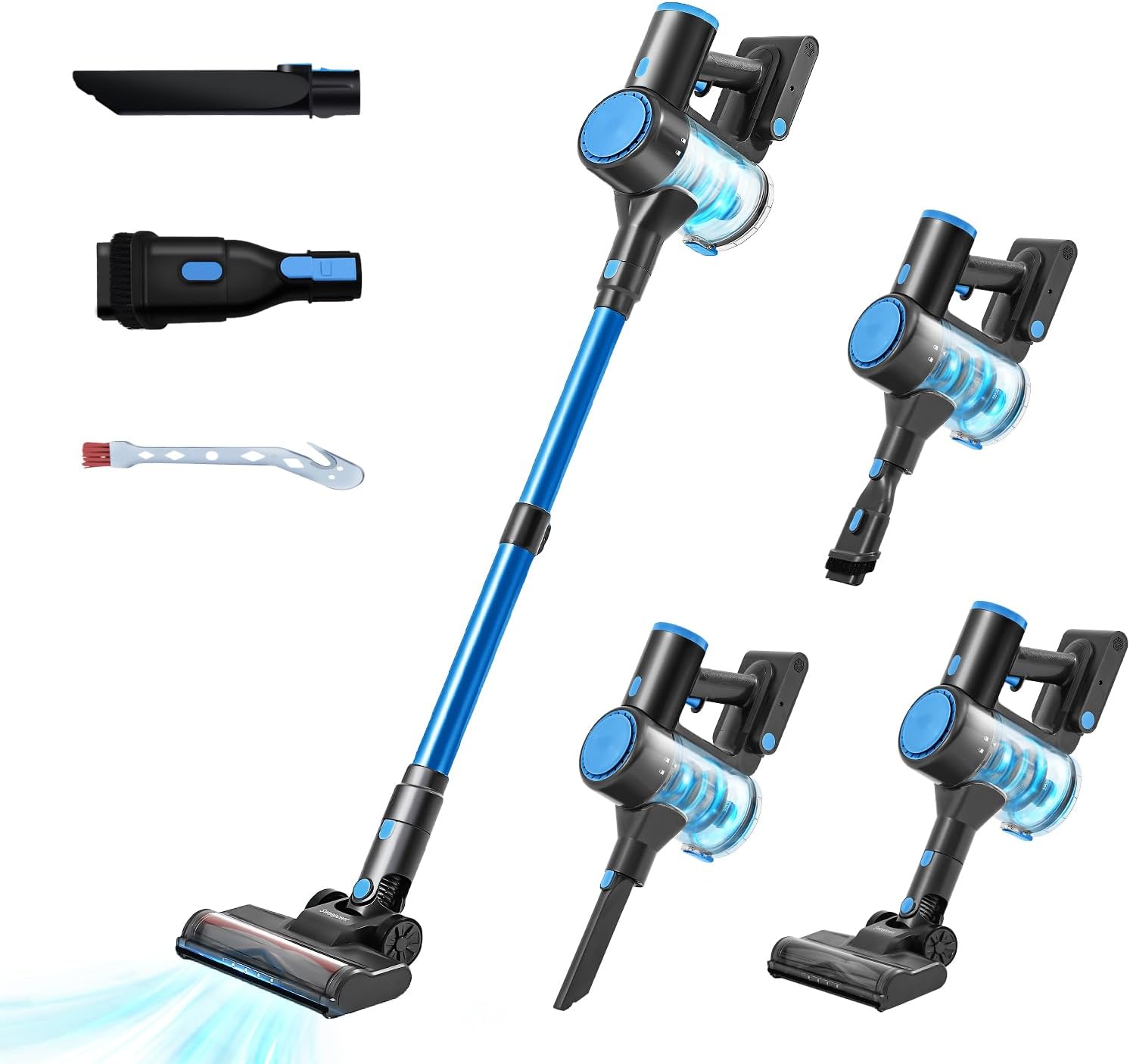 Cordless Vacuum Cleaner with Battery, for Home Cleaning