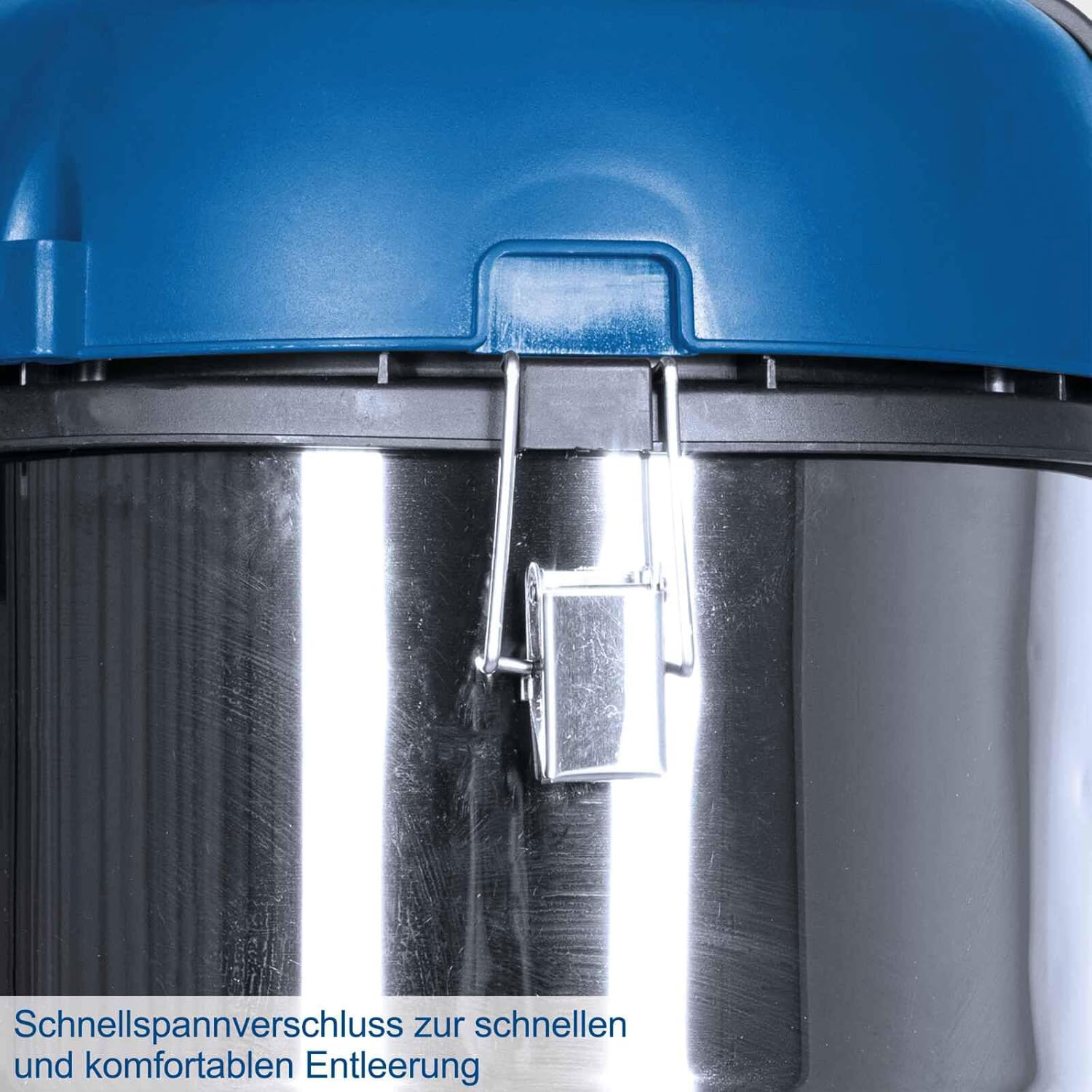 Scheppach NTS30 Wet and Dry Vacuum Cleaner. Comprehensive accessories - 1300 W | 30 L Stainless Steel Container | Exhaust function