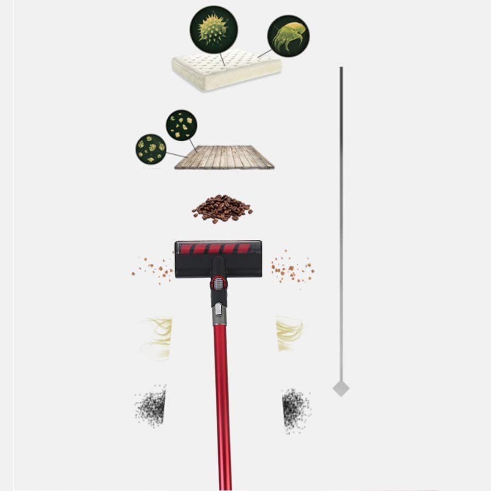 Handheld Vacuum Clean,Upright Vacuum Cleaner Cordless Vacuum Cleaner with 17KPa Powerful Suction, 2 Suction Levels, Motorised Floor Brush, Cordless Stick Vacuum Cleaner, Convert from Upright to Hand H