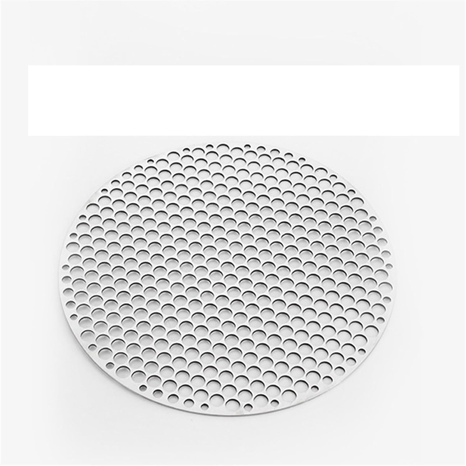 BBQ Grill Mesh Stainless Steel Round BBQ Net Grill Mesh Roast Nets Bacon Grill Tool Iron Nets Camping Barbecue Accessories Grid Rack Fish Grilling Basket