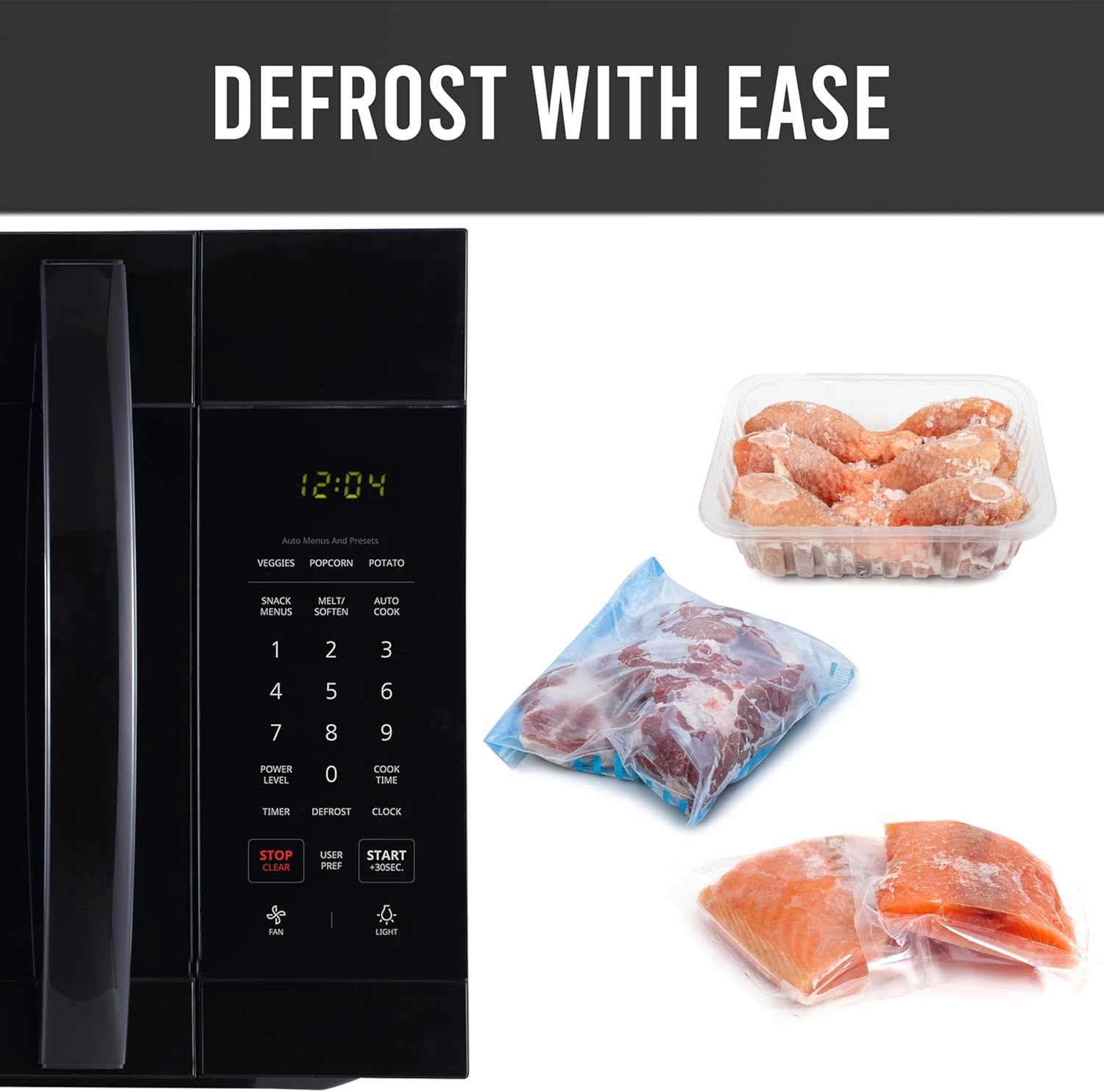 Farberware Over-the-Range Microwave Oven, 1.7 Cu. Ft., 1000W, Sensor Cooking, Auto Reheat, Multi-Stage Cooking, Melt/Soften Feature, Child Safety Lock, LED Display - Space Efficient & Powerful