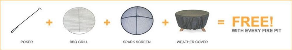 Patina Products F461 Baylor University Fire Pit