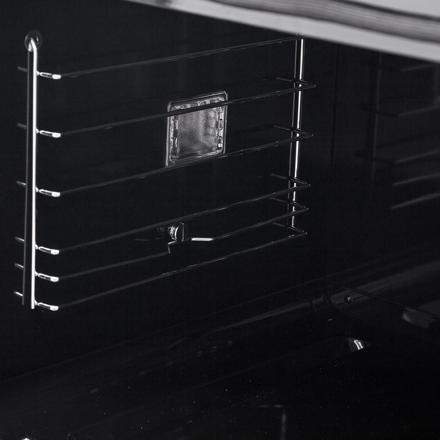 Forno Asti 30-Inch French Door Electric Wall Oven in Black & Antique Brass – 3.68 Cu. Ft. True Convection, 3600W, Air Fry, Sous Vide, Self-Cleaning Function