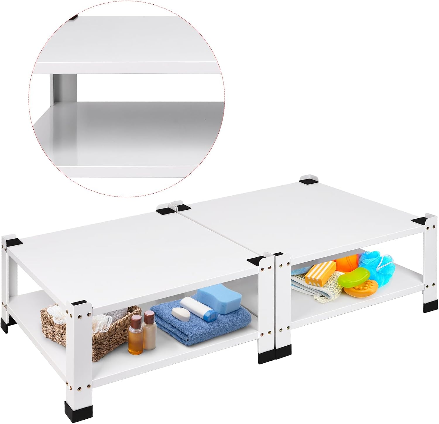 2 Pack Laundry Pedestal 28