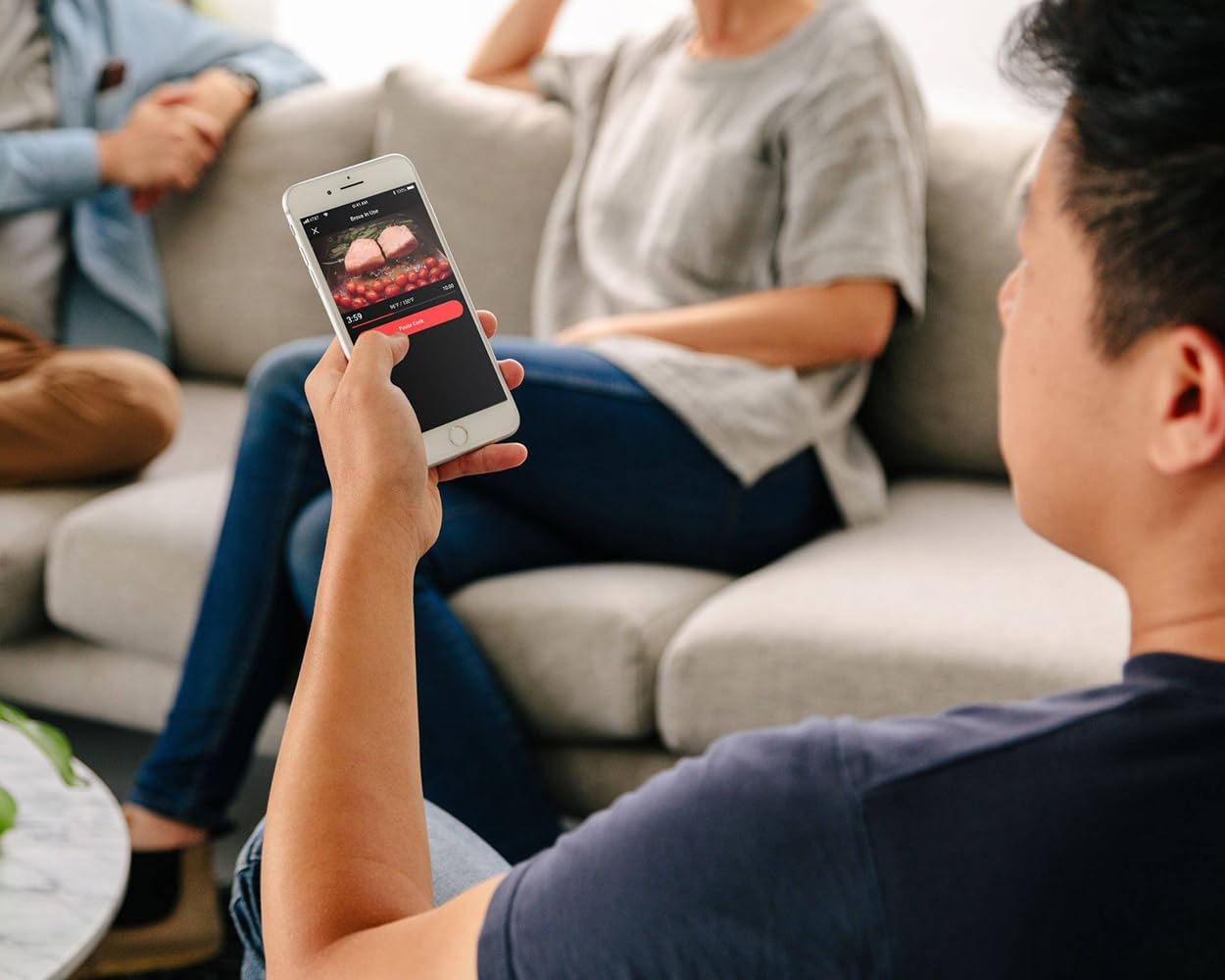 Brava Oven Starter Set: 10-in-1 Touchscreen Countertop Smart Oven, Air Fryer, 6-Slice Toaster, Slow Cooker, Reheater, Dehydrator, Rice Cooker, Healthy & User Friendly, Auto-Shut Off, Black