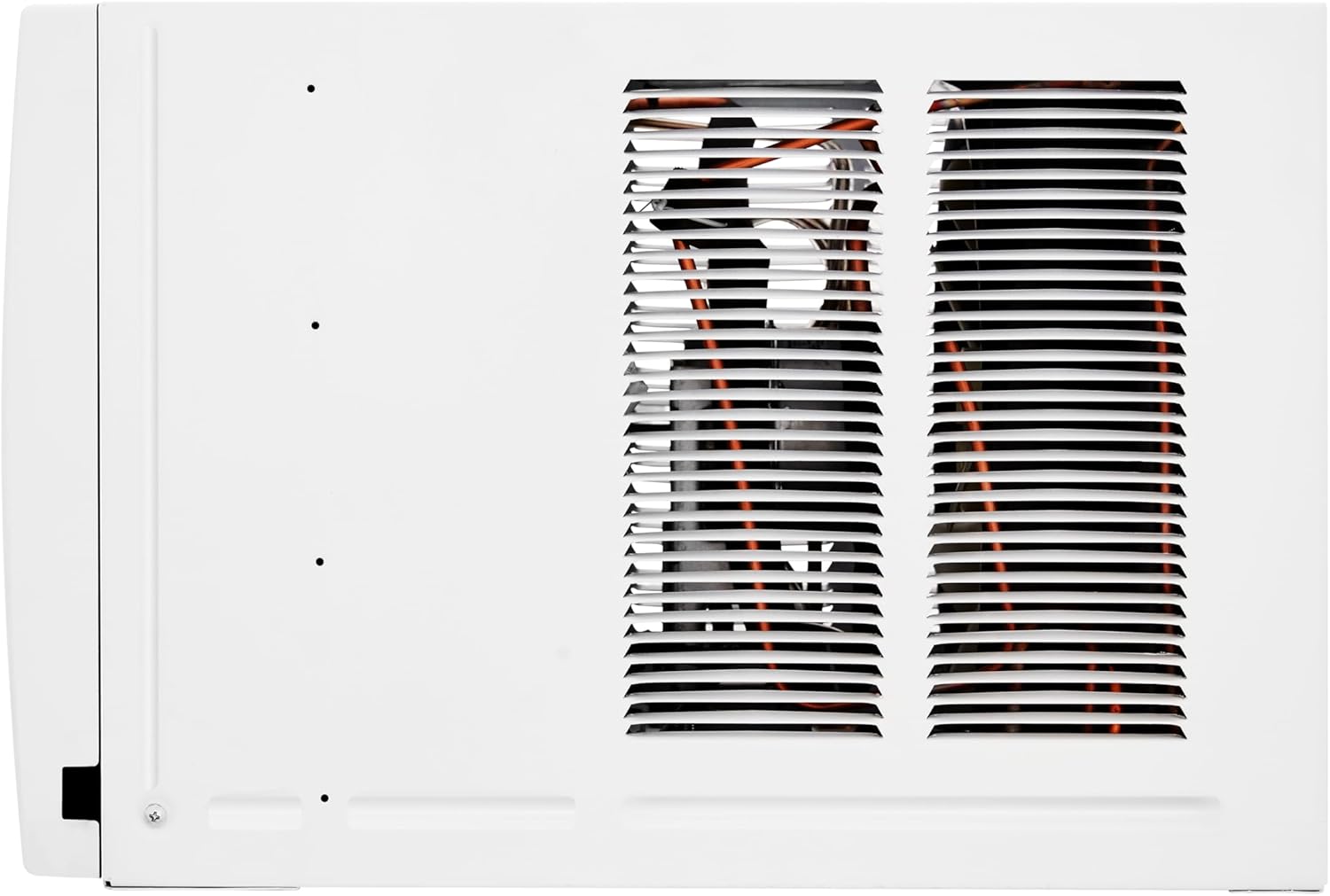 LG 7,600 BTU Window Air Conditioner with Heat, 115V, Cools 330 Sq.Ft. for Bedroom, Living Room, Apartment, with Remote, 2 Speeds, Slide In-Out Chassis, 24-hour Timer, White