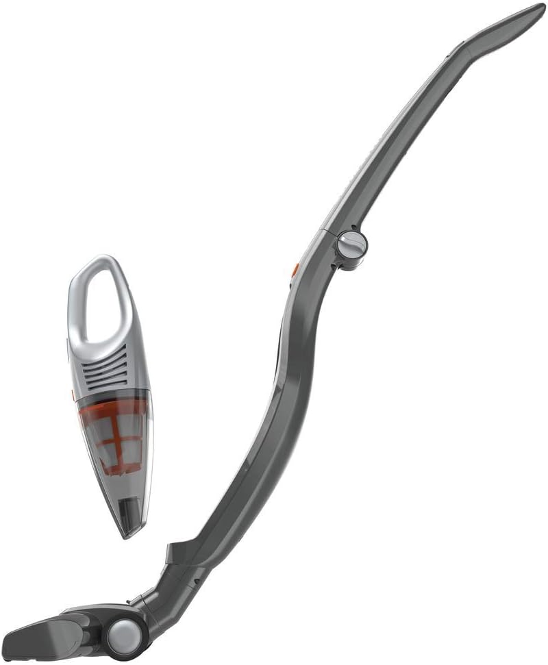 BLACK+DECKER Powerseries Cordless Stick Vacuum Cleaner & Hand Vac, 2-in-1, Titanium Gray (HSVB420J)