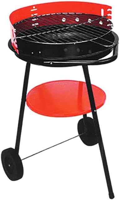 Metal 17inch Charcoal BBQ Grill Pit Outdoor Camping Cooker Bars Backyard Barbecue Tools Kitchen Cooking Tools BBQ Accessories