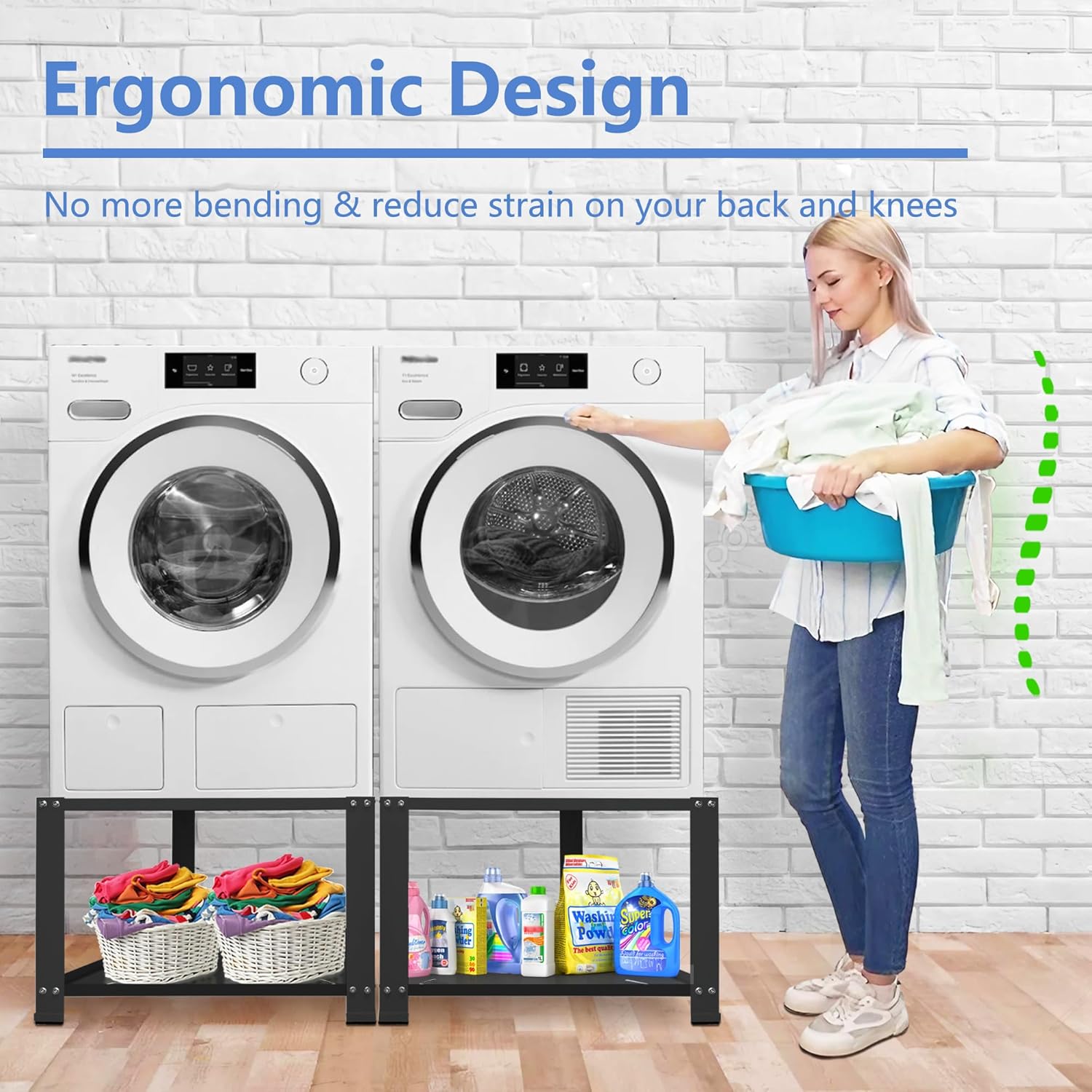 Royxen Laundry Pedestal,20