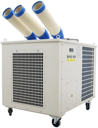 Industrial Air Conditioner Outdoor Indoor Spot Mobile Air Cooler 1550m³/h with Three Tubes 220V