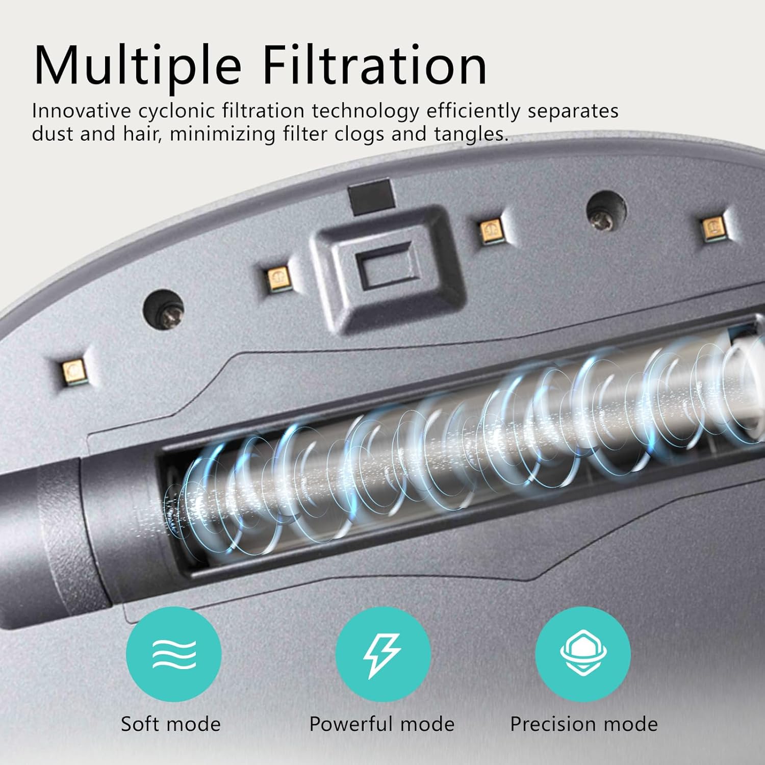 Mattress Vacuum Cleaner Fully Automatic,14AW Strong Suction Bed Vacuum Cordless with 270nm UV-C Light & Ultrasonic,HEPA Filter,Low Noise,Suitable for Bed,Dust, Pet Hair, Etc