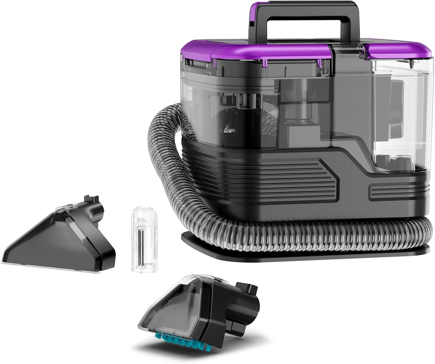 KIKETECH Cleaning Vacuum Cleaner, Powerful Stick Vacuum, 8 in 1 Vacuum Cleaners, Rechargeable Vacuum Pet for Hair, Carpet, Hardfloor，Purple