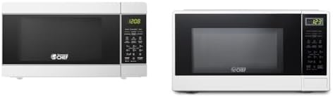 COMMERCIAL CHEF 0.9 Cu Ft Microwave with 10 Power Levels & 1.1 Cu Ft Microwave with 10 Power Levels
