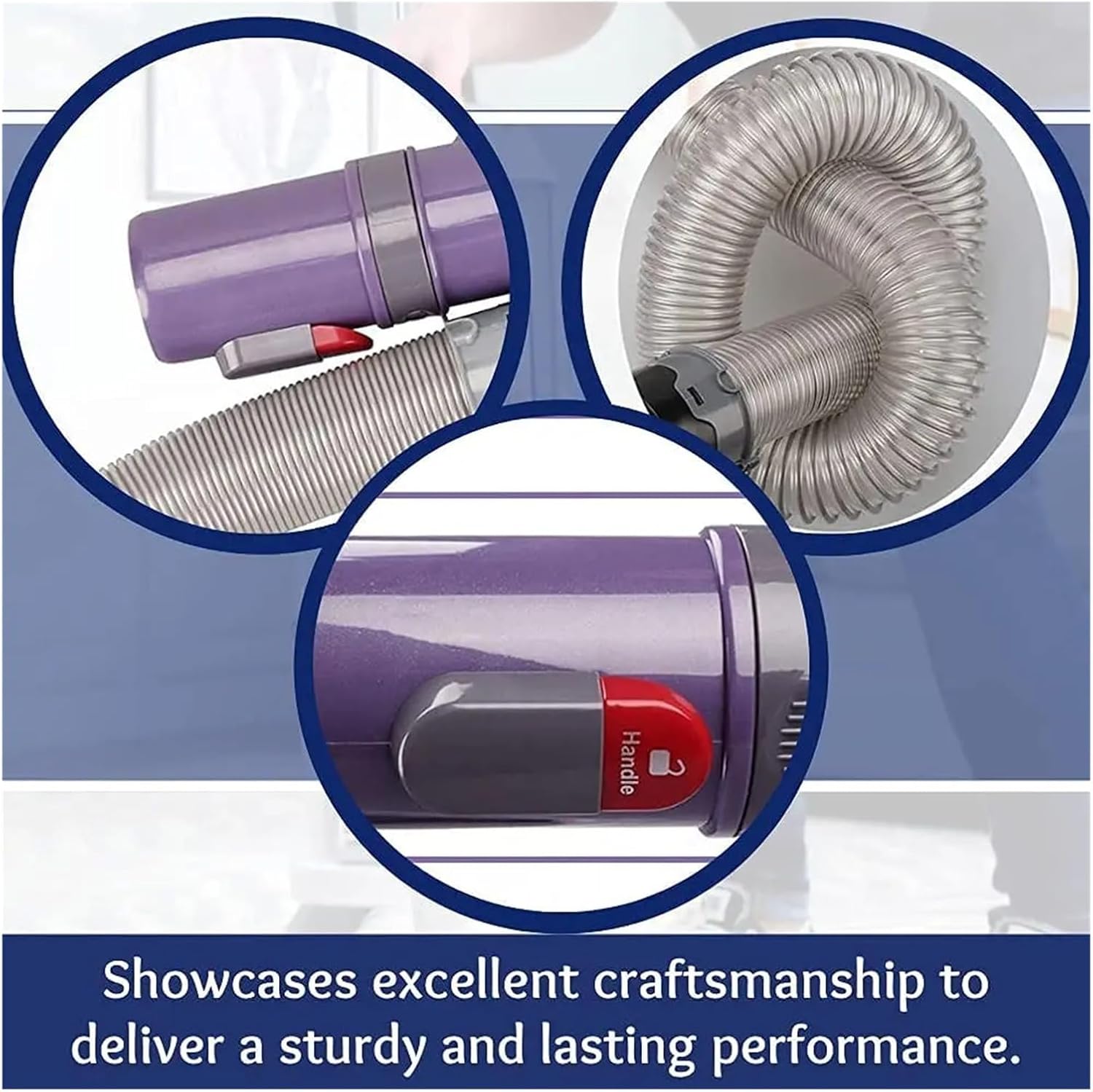 Hose Handle ，Compatible for Navigator ，NV350 NV352 NV355 NV360 NV22 NV42 NV60 UV440 Vacuum Cleaner Replacement Spare Parts