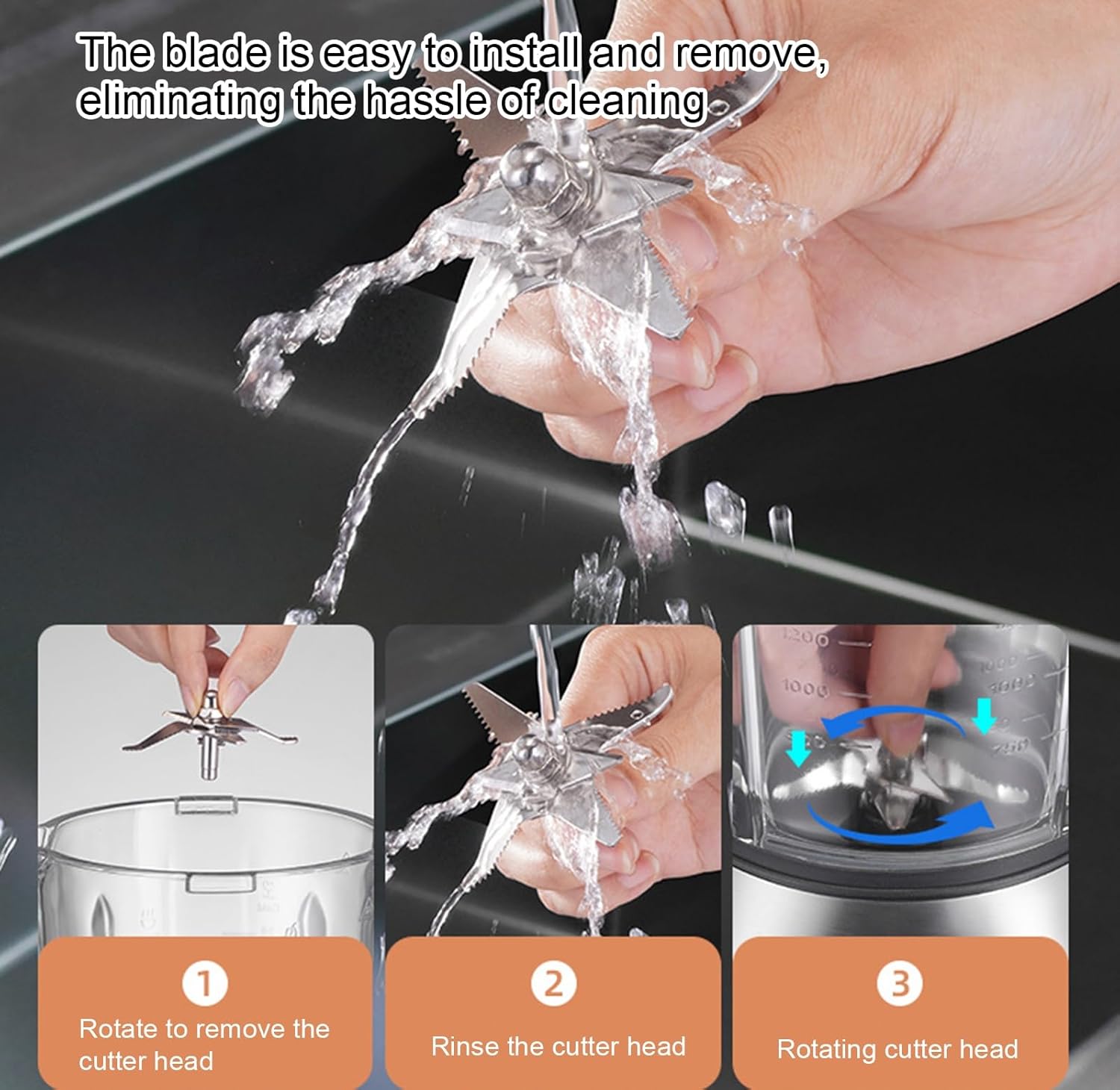 Stainless Steel Blender with Heating, 800W Glass jar Blender with Keep Warm Auto Clean 14 Functions for Nut Milk Smoothies Sauce