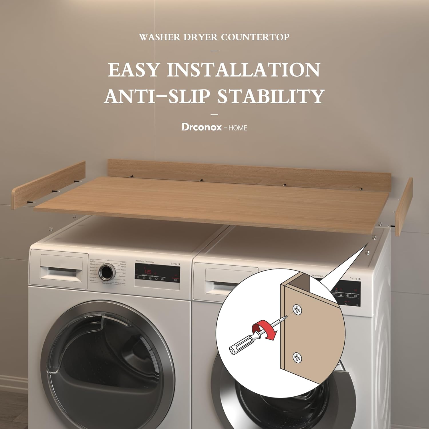 Washer Dryer Countertop, 27.5