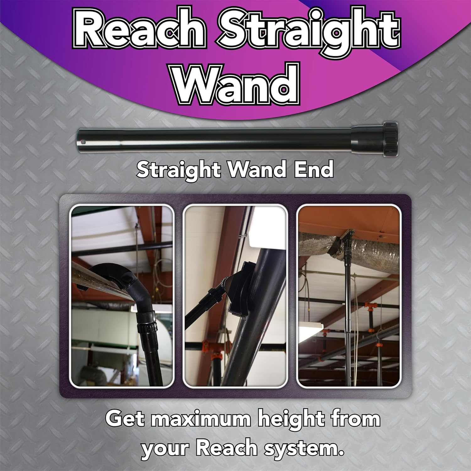 Cen-Tec Systems 93290 Canister Vacuum and Home High Reach Kit, 18 Ft