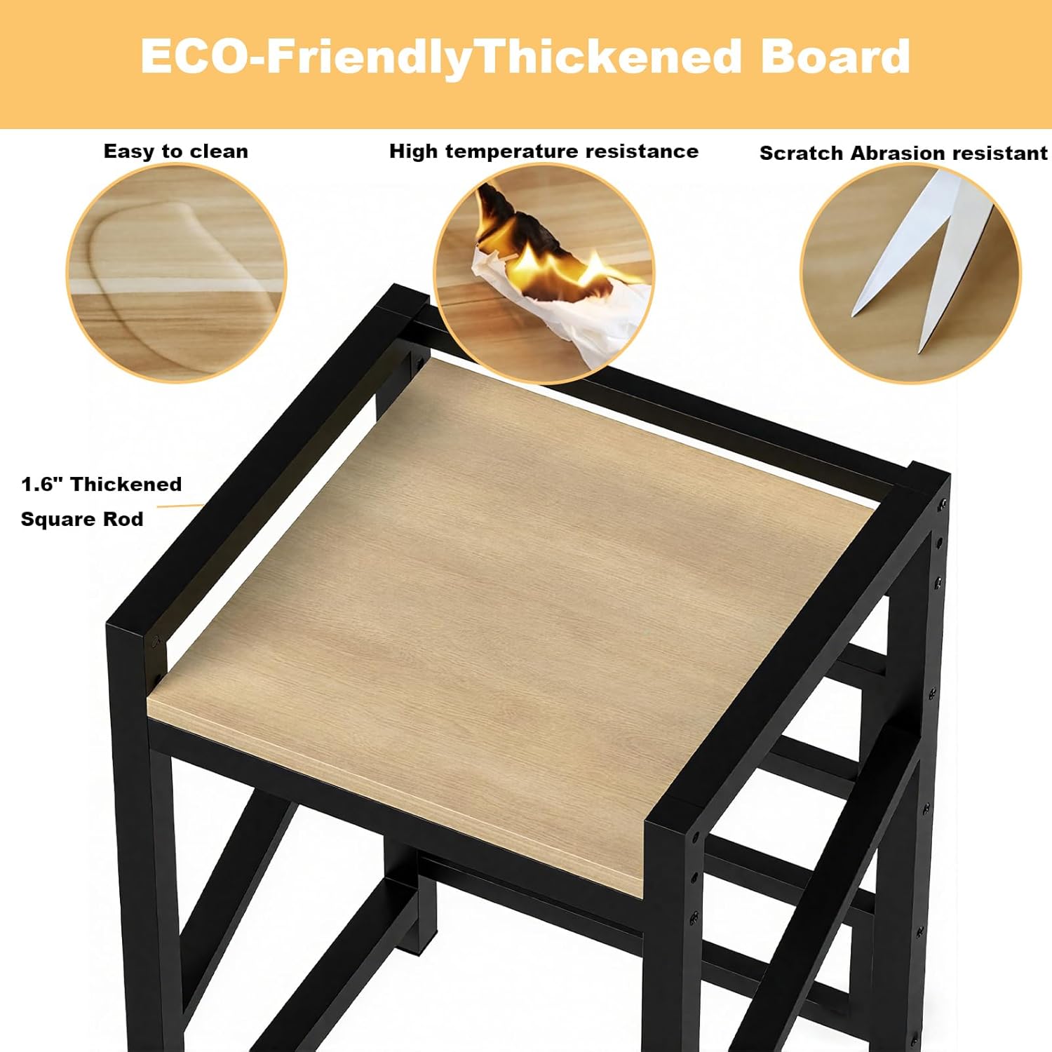 Washer Dryer Stacking Rack Kit 29.5in, Over the Washer and Dryer Storage Shelf for Laundry Room, Bathroom, Heavy Duty, Height Adjustable, 1.2mm Wall Thickness 660lbs Capacity (Black, 29.5in)