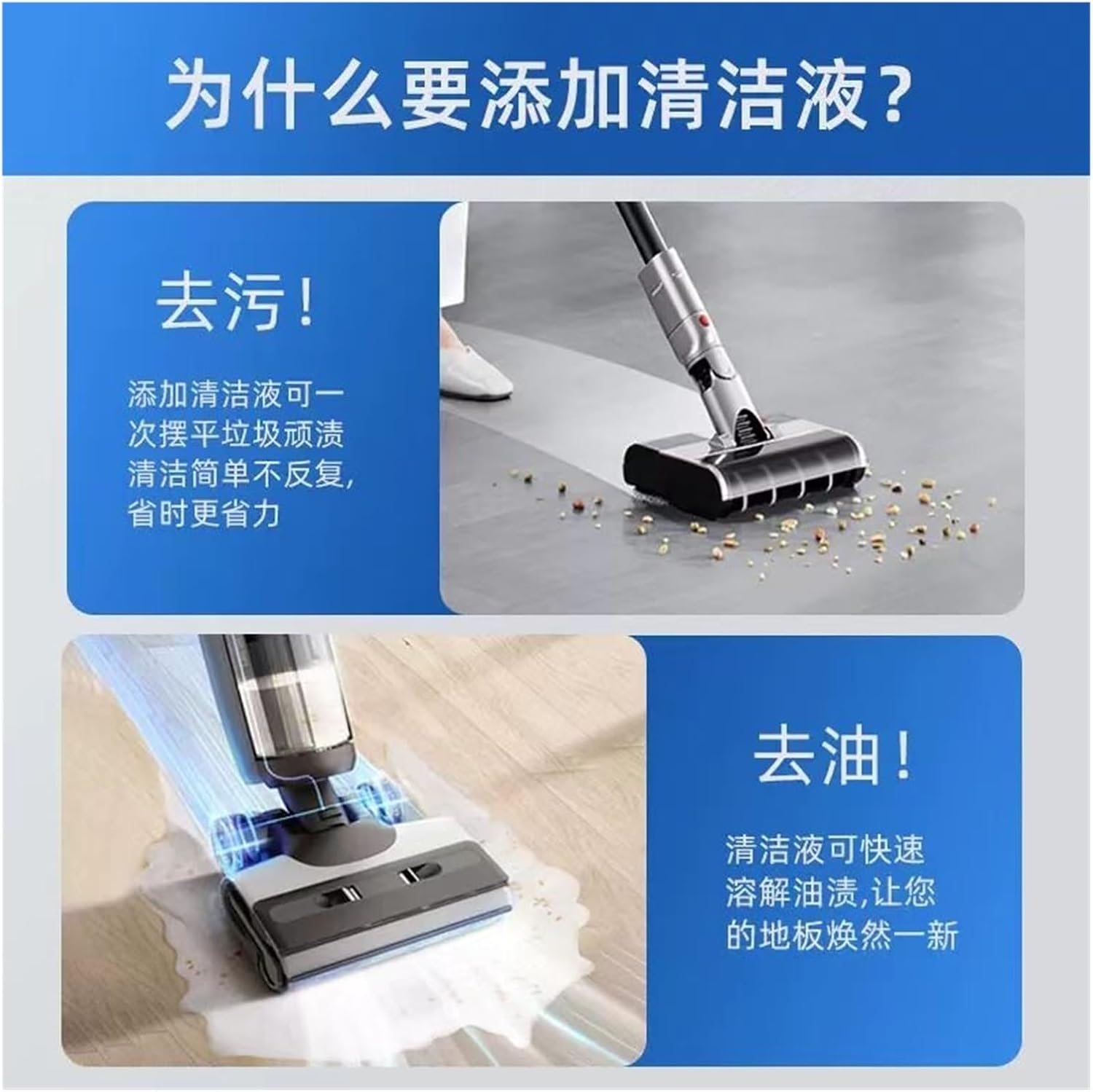 Floor Cleaning Plan，Compatible for Dreame L10s Pro Ultra、30Pro Ultra、X30 Ultra、X40 Ultra Vacuum Cleaner Accessories