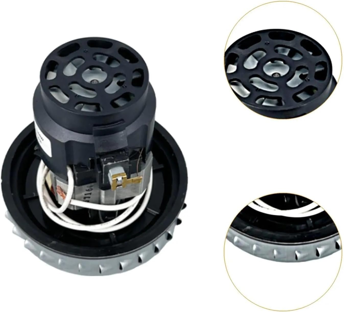 Vacuum Cleaner Motor Wet and Dry Vacuum Cleaner Parts，Compatible for T3143A ， Vacuums Accessories Home Cleaning Dust Collector(130 Motor)