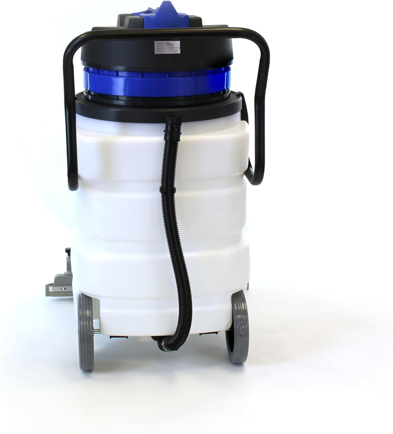 Industrial Vacuum Cleaner Wet/Dry - 2 Motors - Front Squeegee - 24 Gallon