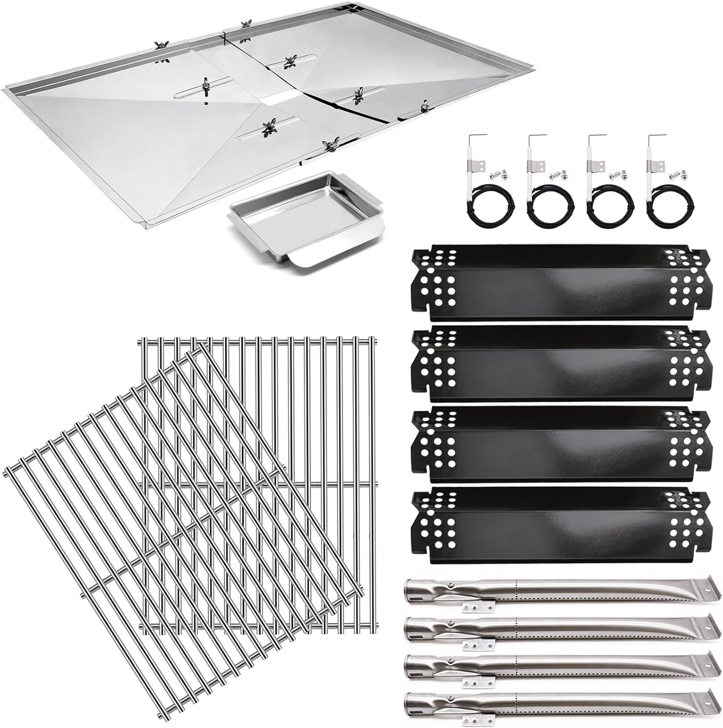 Grill Replacement Parts for Nexgrill 4 Burner 720-0830H, 720-0830D, 24