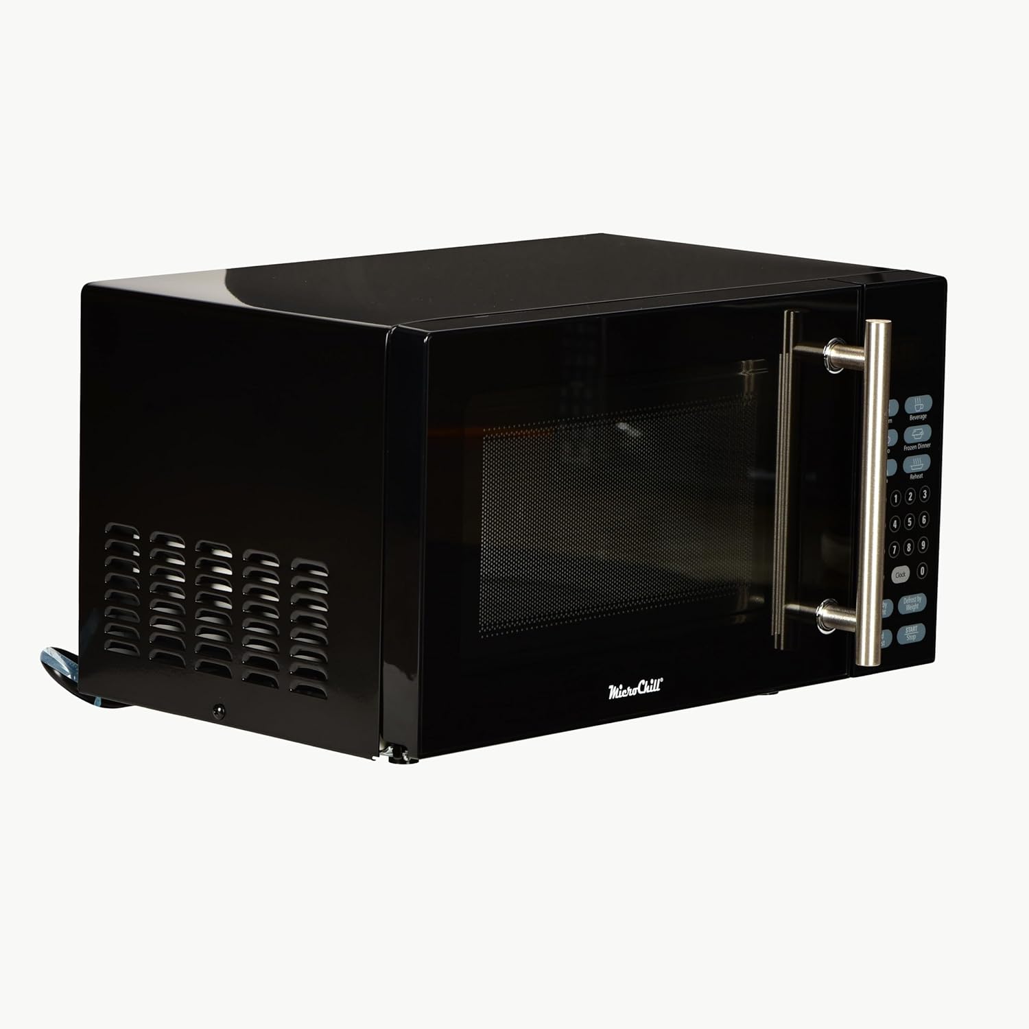 0.7 cu. ft. MicroChill Microwave, Black Exterior, White Interior. Medium Microwave - 10.38