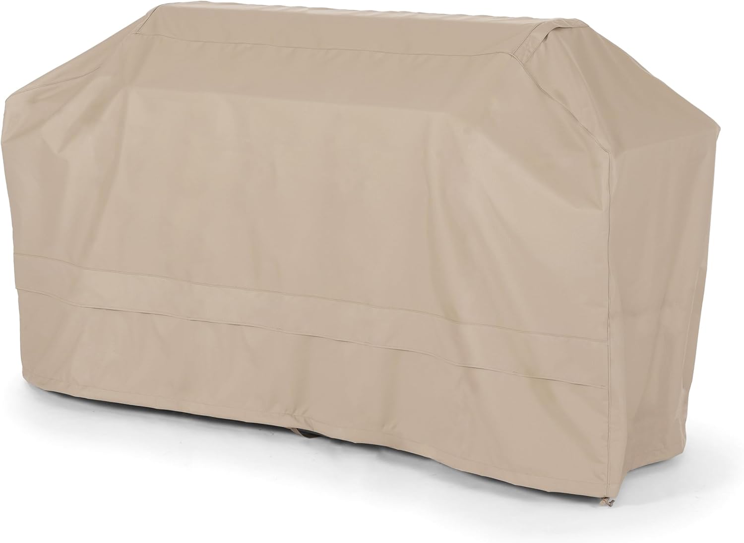 Covermates Island Grill Cover - Weather Resistant Outdoor Cover, Heavy Duty BBQ Covers for Large Island, Ultima 600D Polyester, 86 Inch, Ripstop Tan