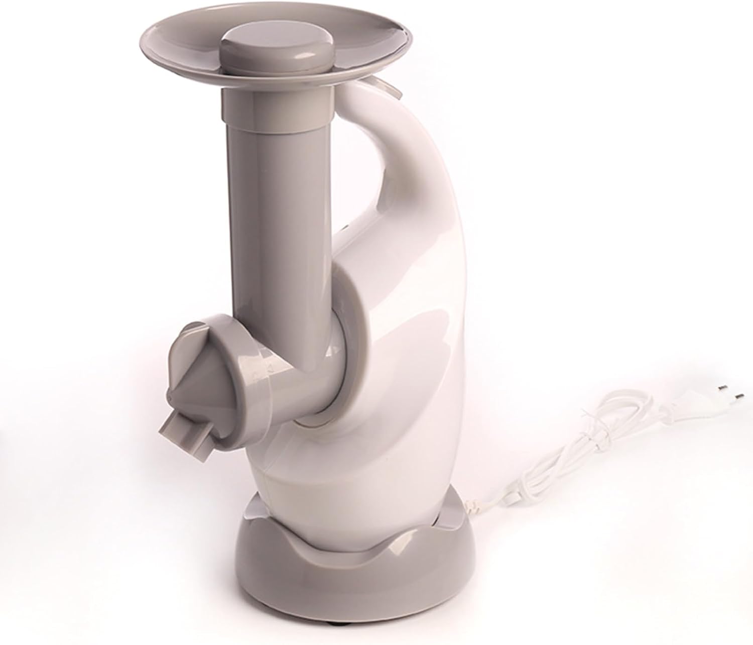 Ice Cream Maker Household Ice Cream Machine Small Children's Homemade Fruit Yogurt Cone Ice Cream Machine Table Top Ice Cream Machine，Fun Kitchen Appliance