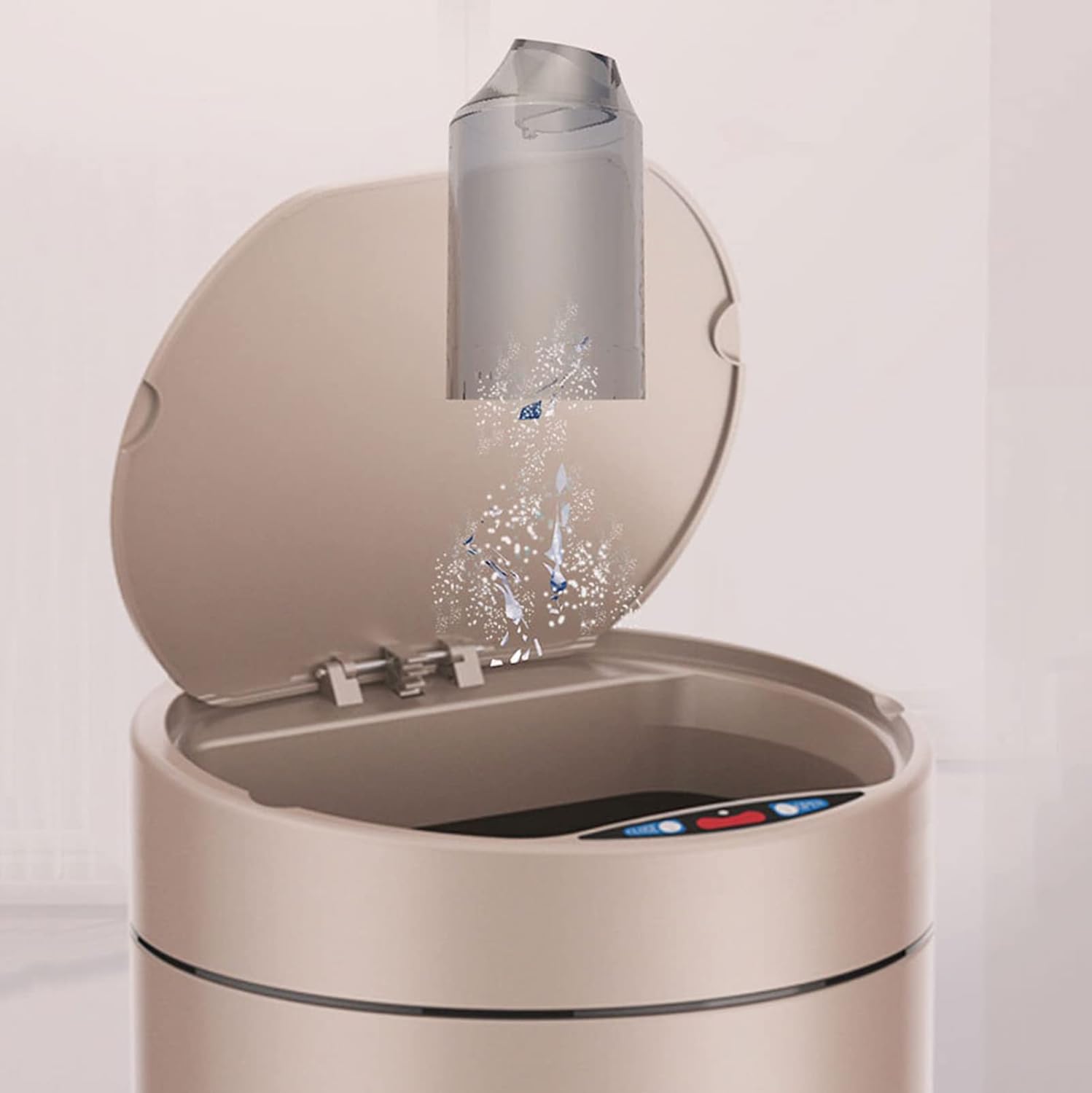 Car Vacuum Cleaner Wireless Strong Suction Hand-Held Portable Car Vacuum Cleaner for Home, Pet Hair, Car Cleaning,Black,Type_C