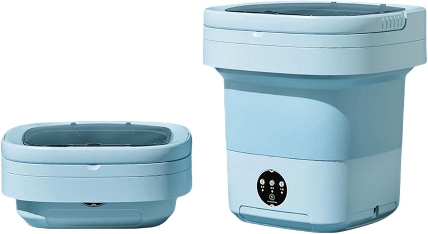 Lightweight Portable Miniature Washer Foldable Washing Machine For Travel And Apartment Laundry 11L Laundry Appliance Lightweight Underwear Washer