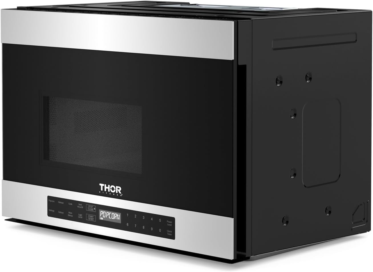 THOR Kitchen 24-Inch Convertible Over-the-Range Microwave with Ventilation - Model TOR24SS