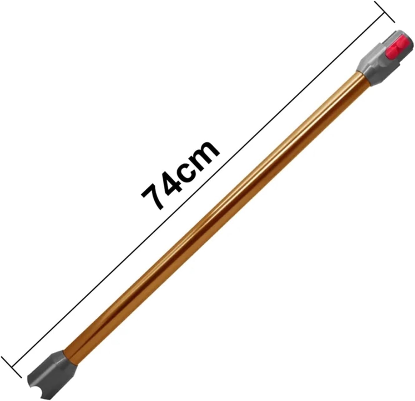 Metal Extension Rod ，Compatible for Dyson， V12 /V10 Digital Slim Vacuum Quick Release Straight Pipe Bar Handheld Straight Tube Parts