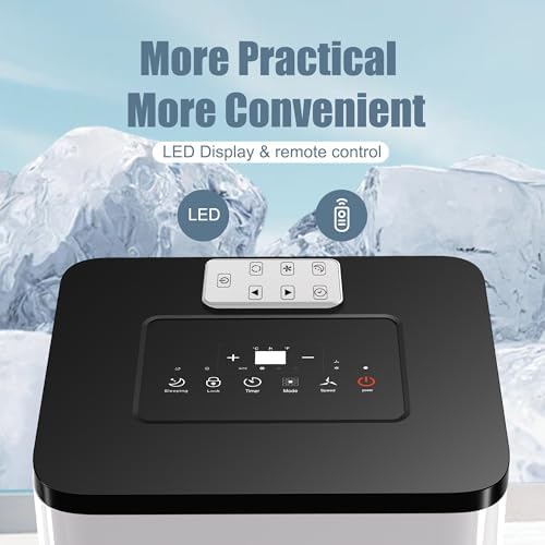 PhiloDeco Portable Air Conditioners 10000 BTU 400 Sq. ft, Room Air Conditioning, Portable AC Unit With Remote Control, Cooling, Dehumidifier And Fan, Automatic, Sleep 5 Mode Floor Air Conditioner