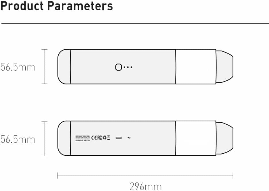 Car Vacuum Cleaner, Portable Cordless Car Vacuum Cleaner, Mini 15000Pa Handheld Car Vacum Cleaner W LED Light for Car Interior Cleaner