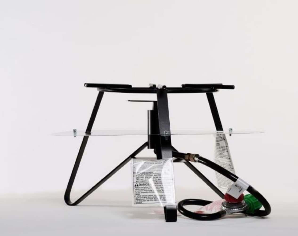 King Kooker C90H-SPKN 12″ Tripod Heavy Duty Jet Burner with Baffle, One Size