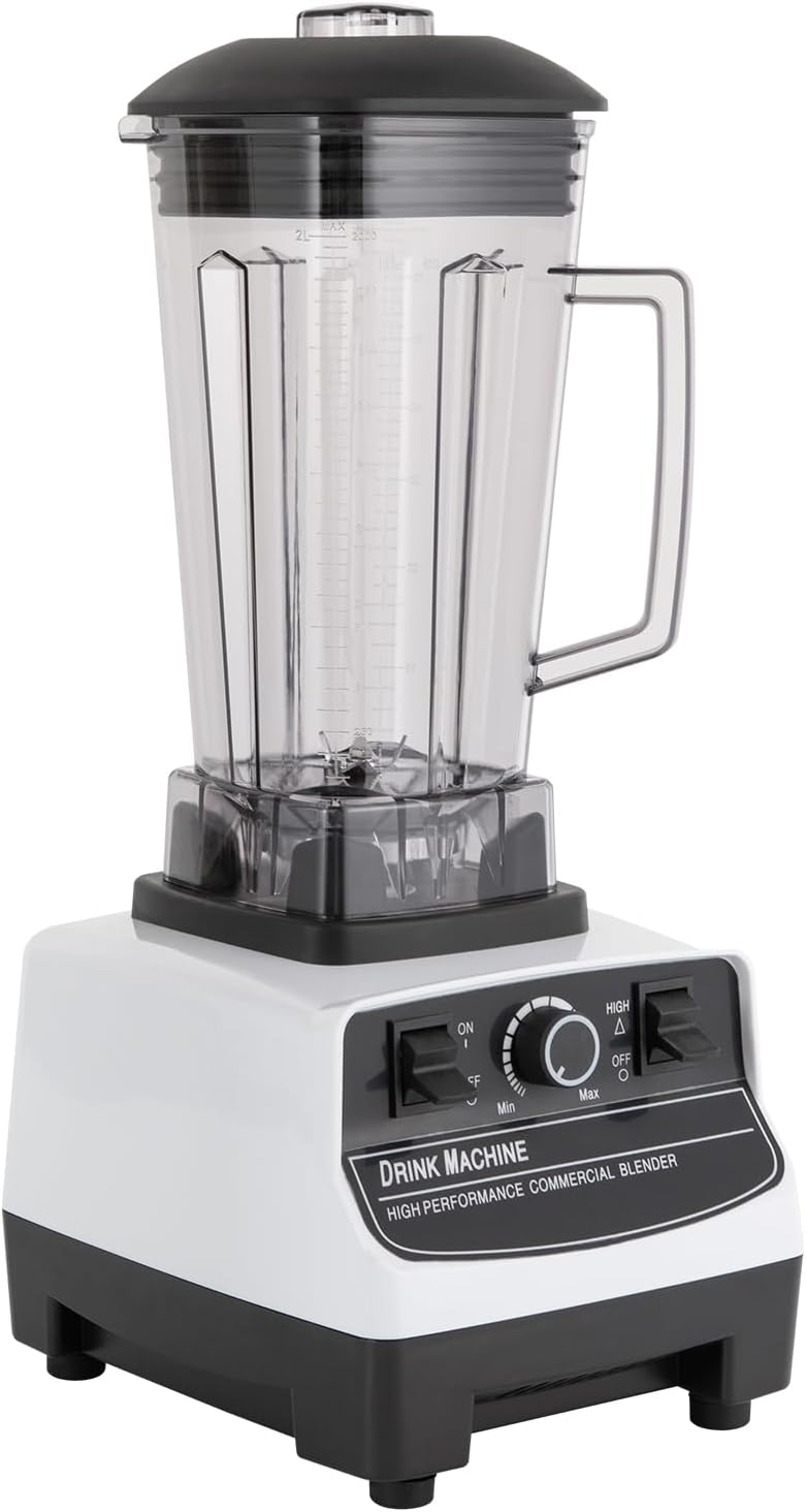 Professional Blender,110v Commercial Blender For Kitchen Max 1600w High Power Home And Adjustable Speed,Smoothie Maker For Crushing Ice,Frozen Dessert,Soup,Fish
