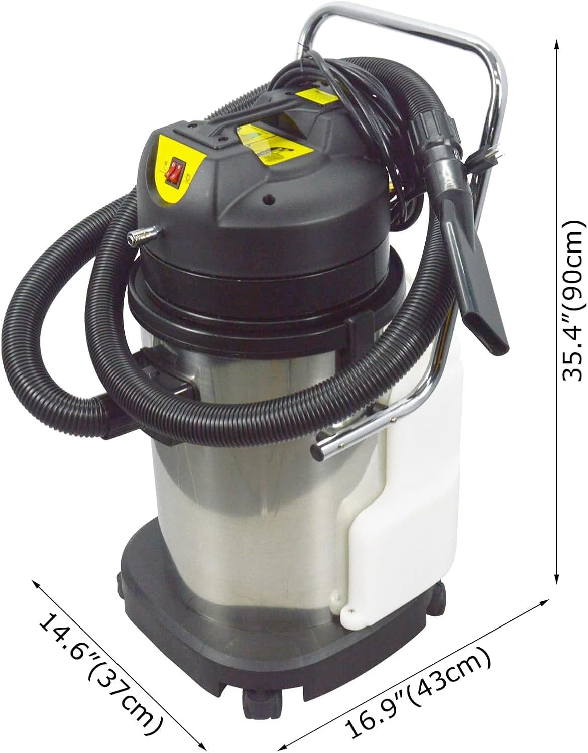 Professional 3-in-1 Carpet Steam Cleaner - Heavy-Duty Wet & Dry Machine for Hotels & Offices, 20L/40L/60L/80L, Deep Cleaning Solution (80L)