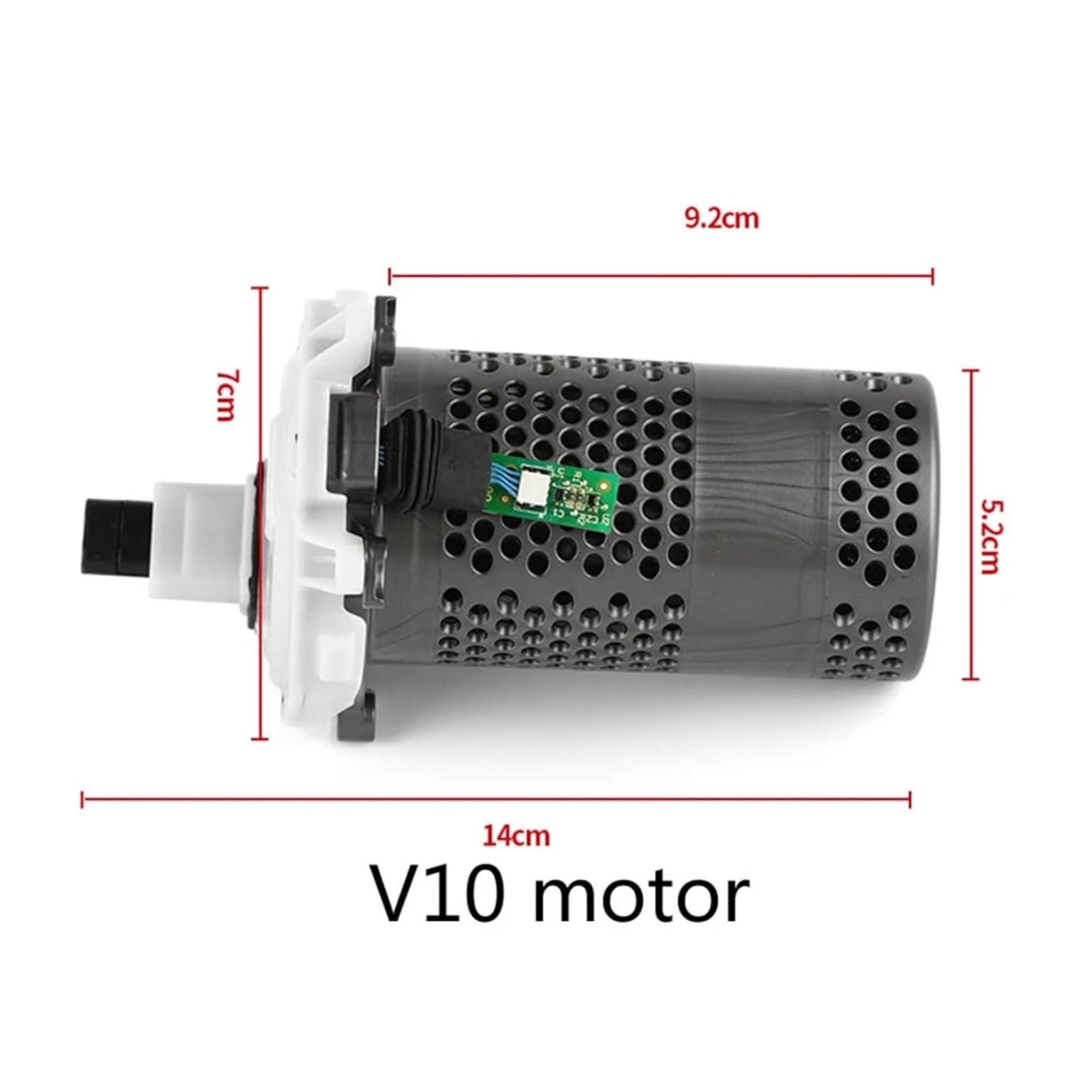 Handheld Vacuum Cleaner Motor, Compatible for Dyson V10 SV12, Vacuum Cleaner Motor Head Engine Housing Accessories(1PCS)